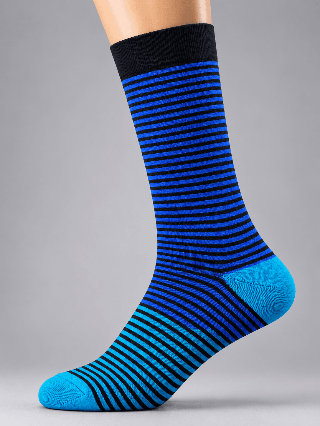 Men's Contemporary Striped Cotton Socks – Premium Everyday Wear