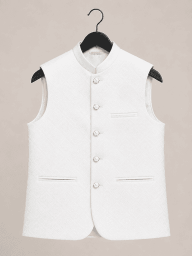 Boys Formal Waistcoat with Pocket Square Detail