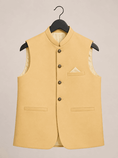 Boys Formal Waistcoat with Pocket Square Detail