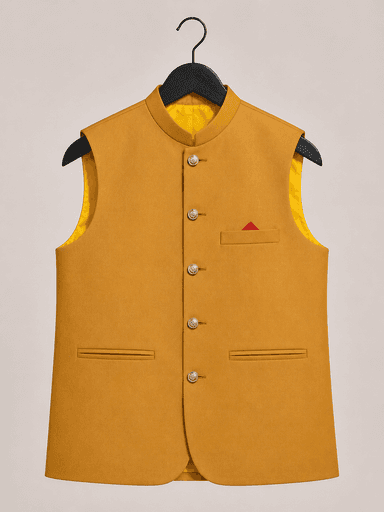 Boys Formal Waistcoat with Pocket Square Detail