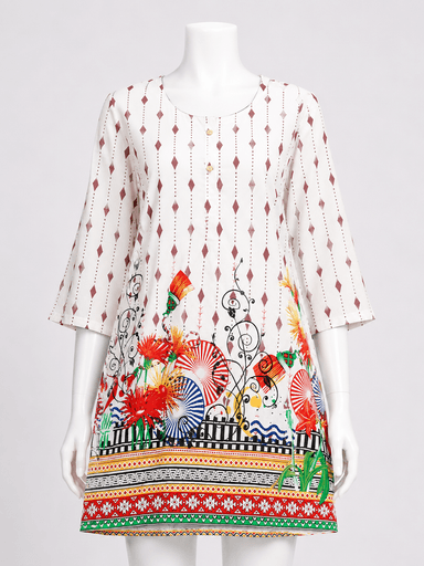 Ladies’ Printed Lawn Top Shirt