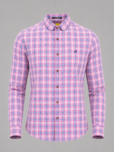 Men’s Premium Cotton Long-Sleeve Shirt