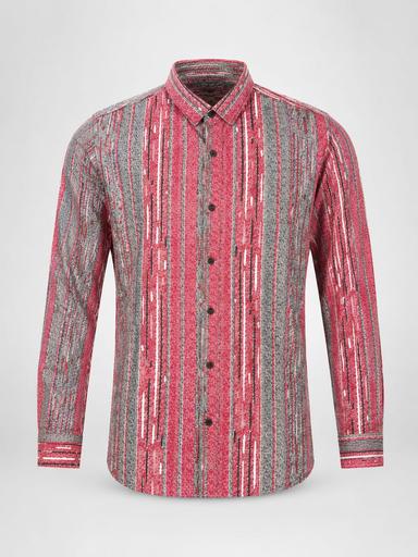 Men’s Cotton Printed & Striped Long-Sleeve Shirts