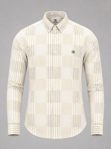 Men’s Premium Multicolor Checked Cotton Executive Shirt