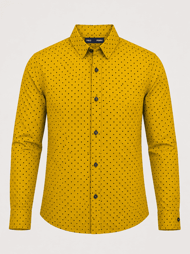 Boys’ Printed & Checked Shamray Cotton Long-Sleeve Casual Shirt