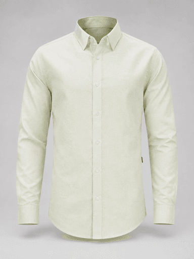 Boys’ Plain Shamray Cotton Long-Sleeve Casual Shirt