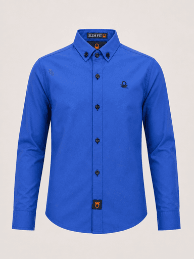 Boys’ Plain Shamray Cotton Casual Shirt
