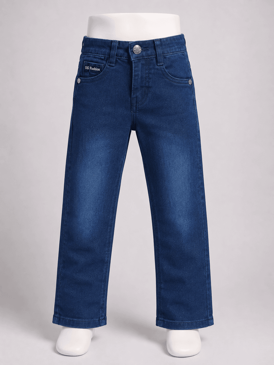 UG Boys’ Classic Straight-Leg Denim Jeans Pants