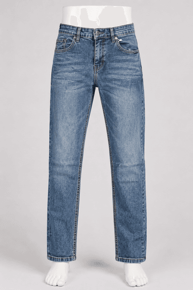 Men’s Straight-Fit Denim Jeans Pant – Assorted Washes