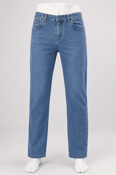 Men’s Straight-Fit Denim Jeans Pant – Assorted Washes